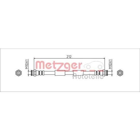 4111807 - Brake Hose 