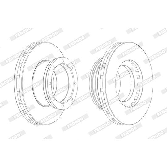 FCR190A - Brake Disc 