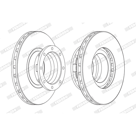 FCR187A - Brake Disc 