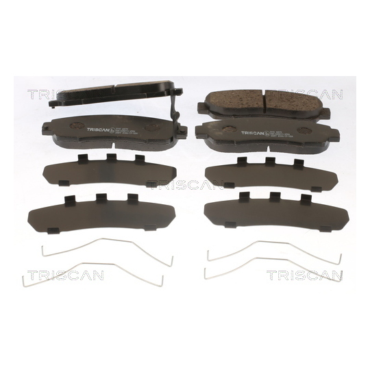 8110 40070 - Brake Pad Set, disc brake 