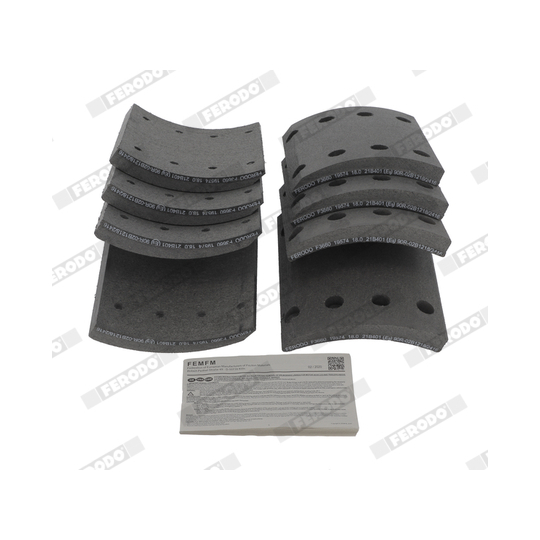 K19574.0-F3660 - Brake Lining Kit, drum brake 
