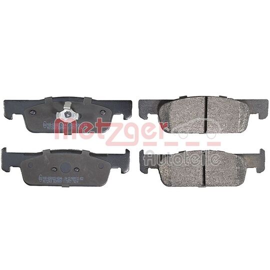 1170977 - Brake Pad Set, disc brake 