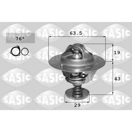 3306142 - Thermostat, coolant 