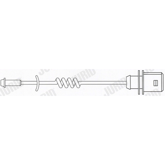 FAI170 - Warning Contact, brake pad wear 