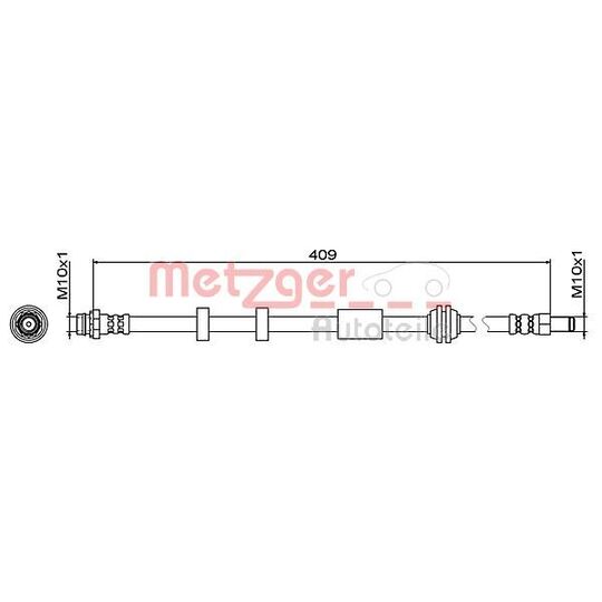 4111468 - Brake Hose 