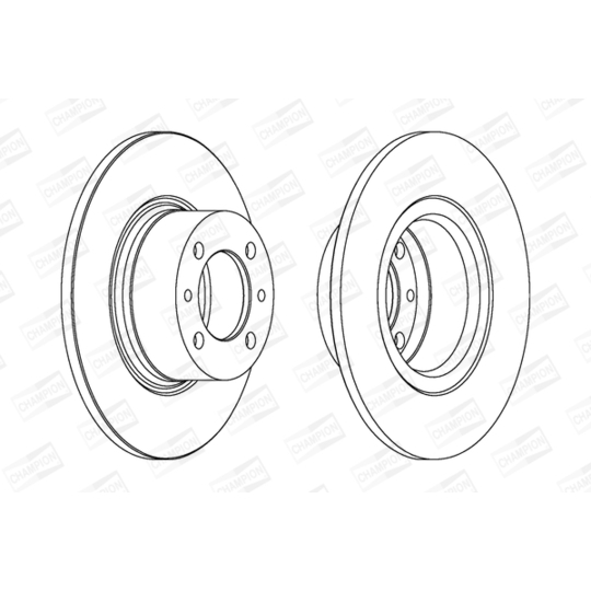 561074CH - Brake Disc 