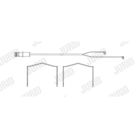 FAI132 - Warning Contact, brake pad wear 