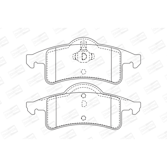 573374CH - Brake Pad Set, disc brake 