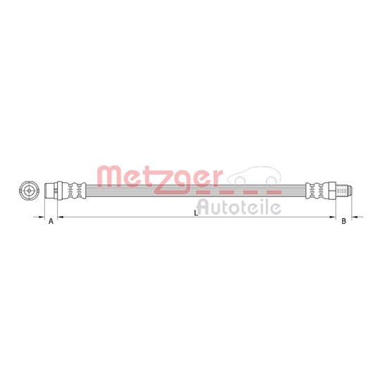 4110277 - Brake Hose 