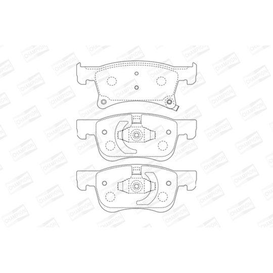 573657CH - Brake Pad Set, disc brake 