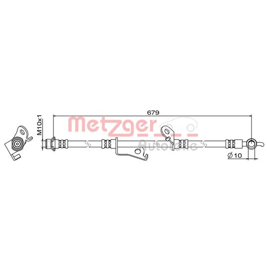 4111887 - Brake Hose 