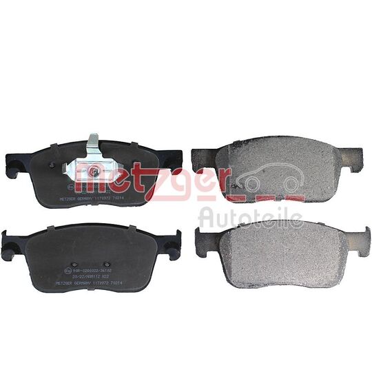 1170972 - Brake Pad Set, disc brake 