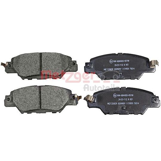 1170920 - Brake Pad Set, disc brake 