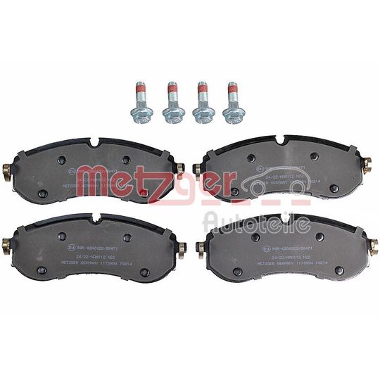 1170984 - Brake Pad Set, disc brake 