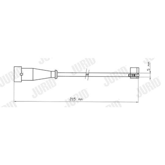 FAI177 - Warning Contact, brake pad wear 