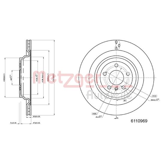 6110969 - Brake Disc 