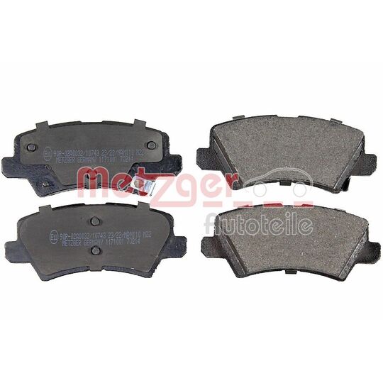 1171001 - Brake Pad Set, disc brake 