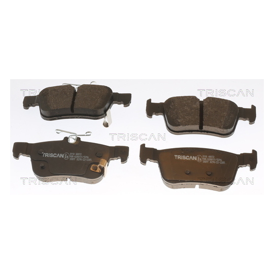 8110 40072 - Brake Pad Set, disc brake 