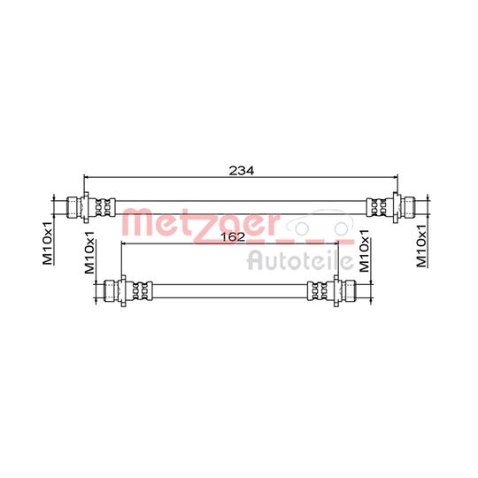 4111861 - Brake Hose 