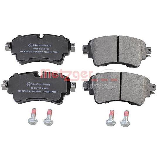 1170904 - Brake Pad Set, disc brake 