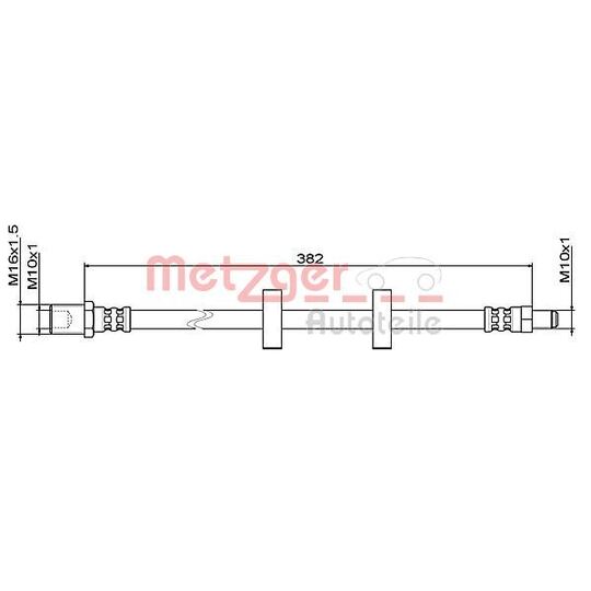 4111487 - Brake Hose 