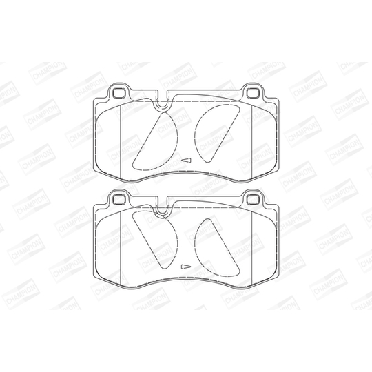 573178CH - Brake Pad Set, disc brake 