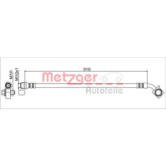 4111552 - Brake Hose 