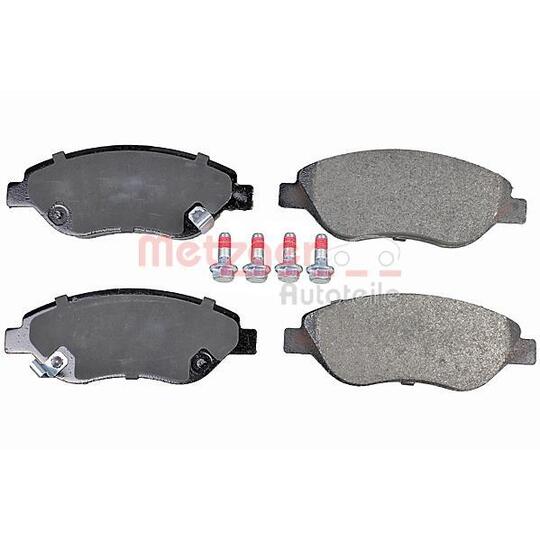 1170897 - Brake Pad Set, disc brake 