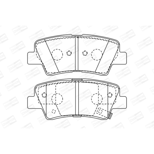 572629CH - Brake Pad Set, disc brake 