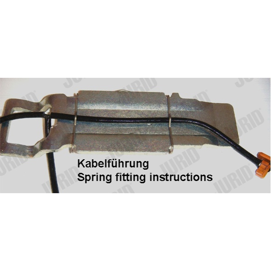 FAI172 - Warning Contact, brake pad wear 