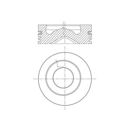 099 PI 00138 000 - Piston 