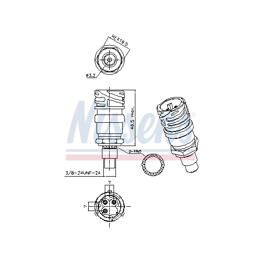 301028 - Pressure Switch, air conditioning 