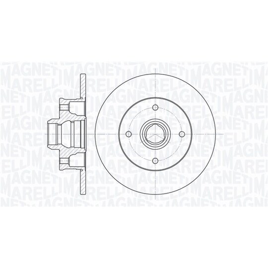 361302040815 - Brake Disc 