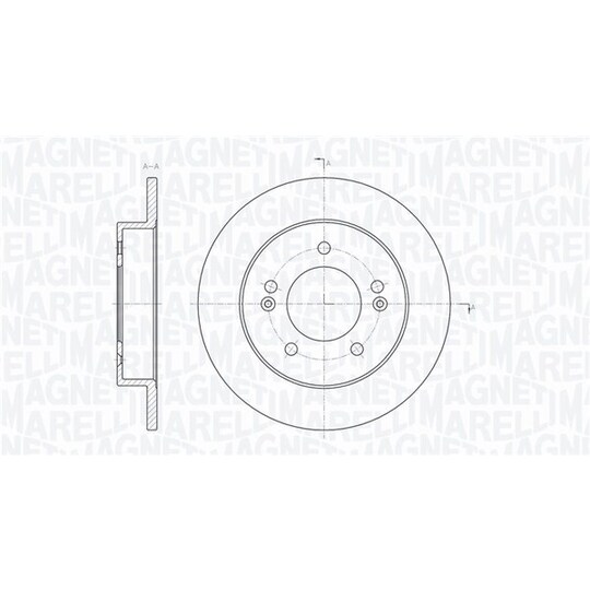 361302040730 - Brake Disc 