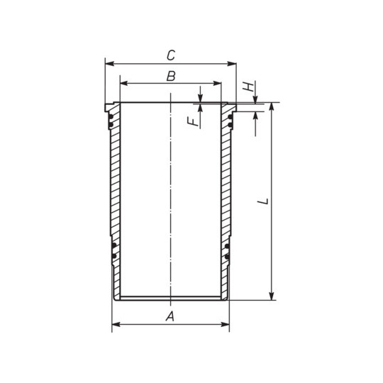 227 WN 37 00 - Cylinderhylsa 