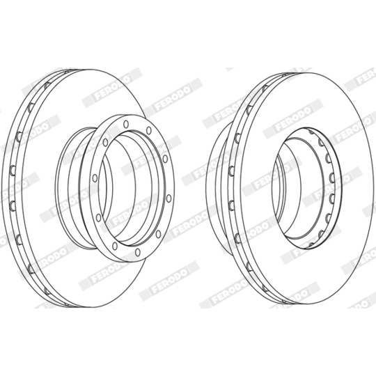 FCR360A - Brake Disc 