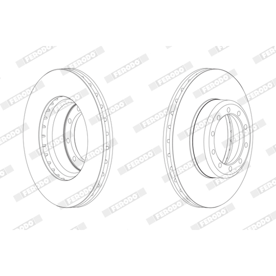 FCR126A - Brake Disc 