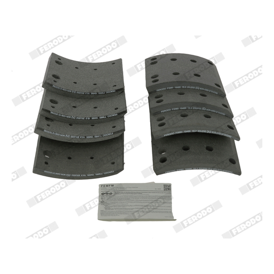 K19487.1-F3660 - Brake Lining Kit, drum brake 