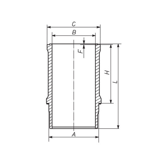 039 WN 38 00 - Sylinteriputki 