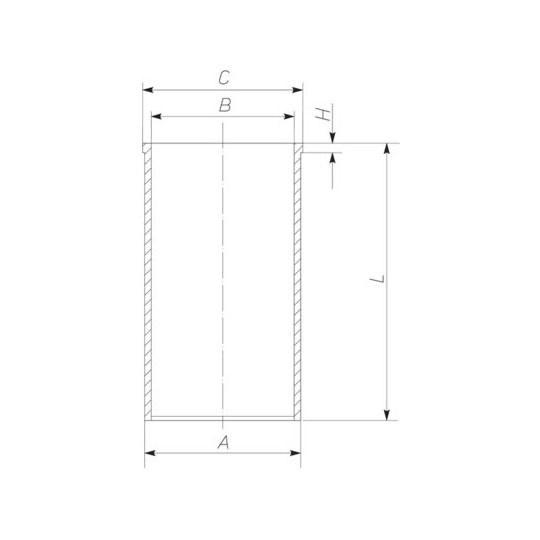 503 WV 47 00 - Cylinder Sleeve 