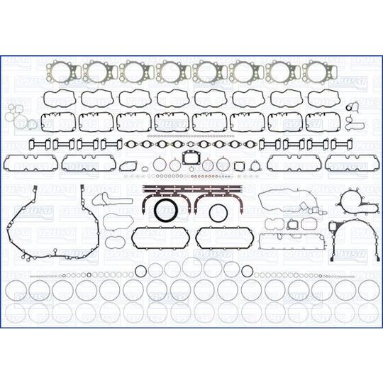 50370000 - Hel packningssats, motor 