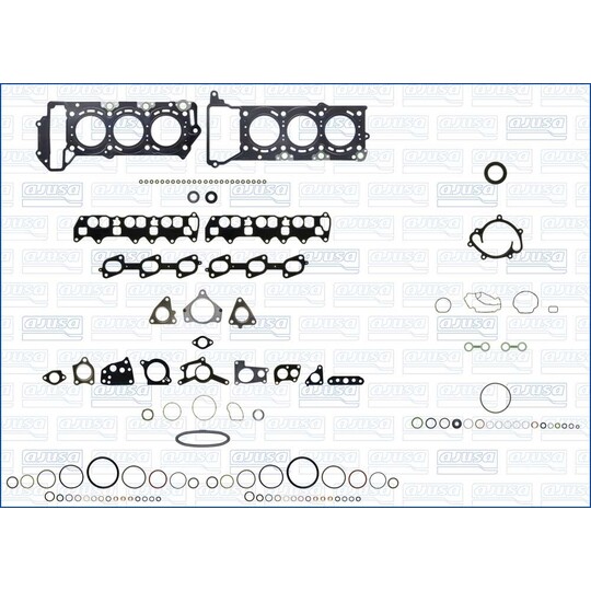 50535000 - Full Gasket Set, engine 