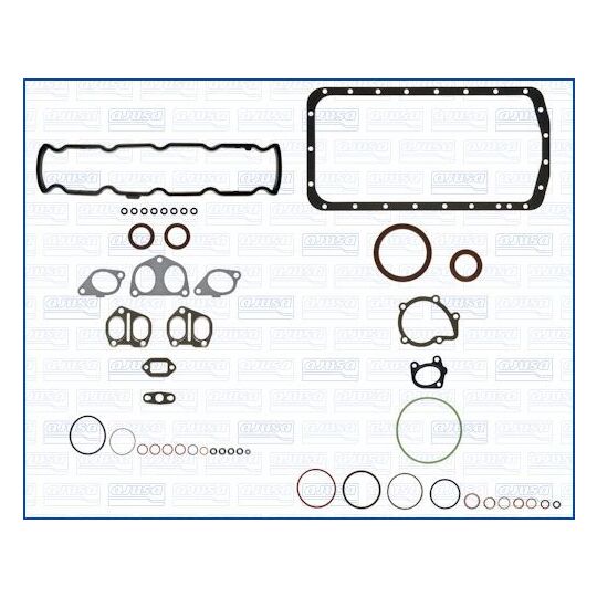 51069500 - Full Gasket Set, engine 