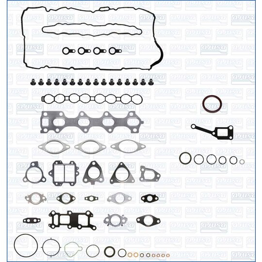 51072800 - Full Gasket Set, engine 