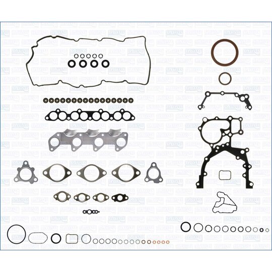 51072100 - Full Gasket Set, engine 