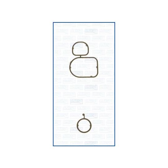 77000100 - Gasket Set, oil cooler 