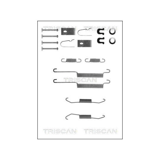 8105 402538 - Accessory Kit, brake shoes 