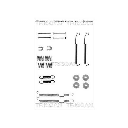 8105 682002 - Accessory Kit, brake shoes 