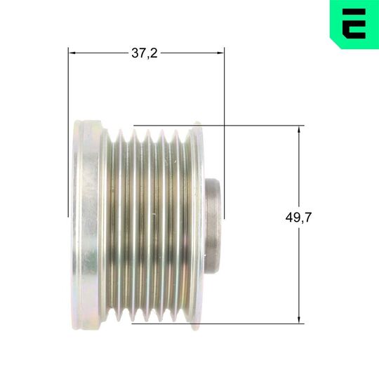 F5-1172 - Alternator Freewheel Clutch 