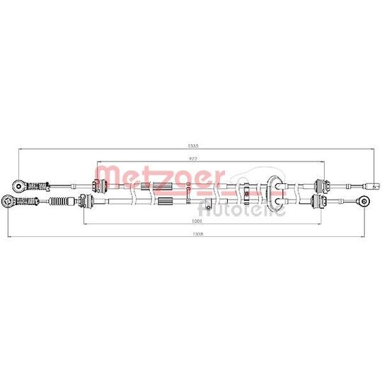 3150299 - Cable, manual transmission 